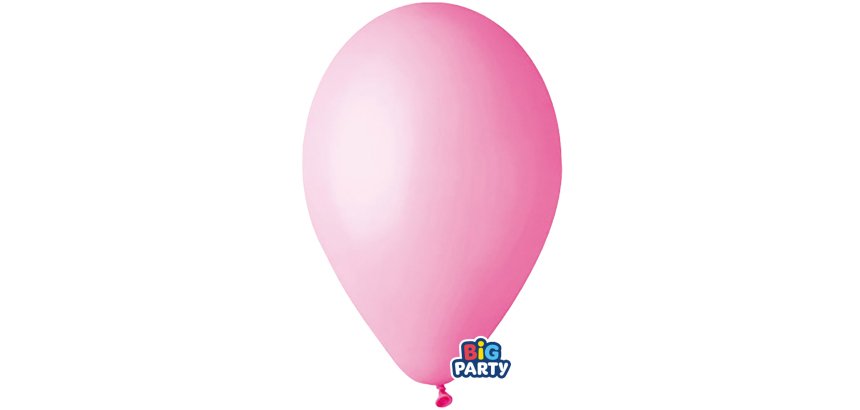 Palloncino - diametro 30 cm - lattice - rosa - conf. 10 pezzi