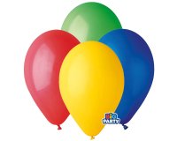Palloncino - diametro 30 cm - lattice - colori assortiti - conf. 10 pezzi