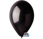 Palloncino - diametro 30 cm - lattice - nero - conf. 10 pezzi