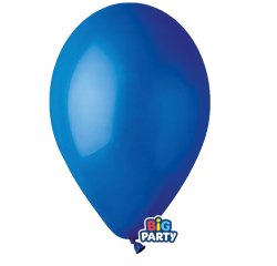 Palloncino - diametro 26 cm - lattice - blu - conf. 16 pezzi