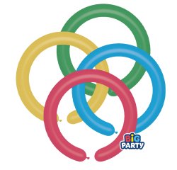 Palloncino modellabile - diametro 5 cm - lattice - conf. 12 pezzi
