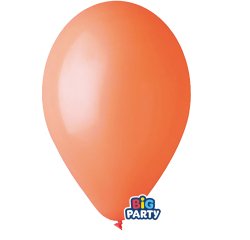 Palloncino - diametro 26 cm - lattice - arancione - conf. 16 pezzi
