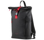 Zaino Roll-top Drop2Go - 30 x 42 x 14 cm - gomma - nero - In Tempo
