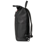 Zaino Roll-top Drop2Go - 30 x 42 x 14 cm - gomma - nero - In Tempo