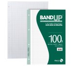 Ricambi BandUP forati rinforzati - A4 - 4mm c/margine - 100gr - BM - conf. 40 pezzi
