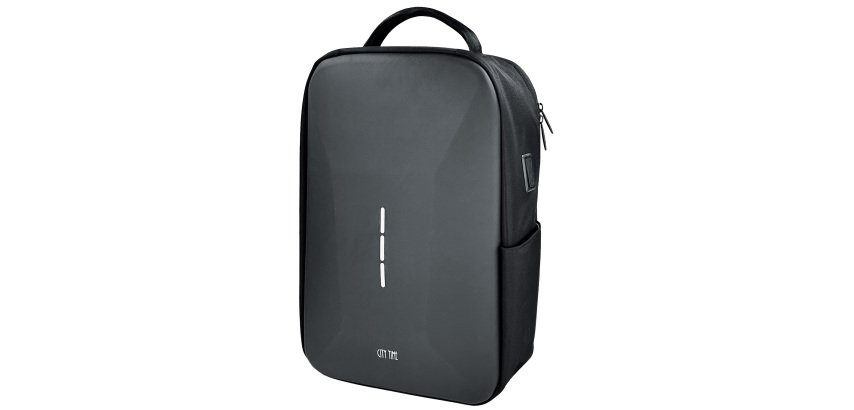 Zaino Titan Medium - 15.6" - 31 x 42 x 12 cm - nero - City Time
