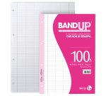 Ricambi BandUP forati rinforzati - A4 - rigo di 1a - 100gr - BM - conf. 40 pezzi