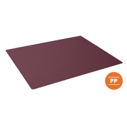 Sottomano - in PP opaco - 53 x 40 cm - rosso - Durable