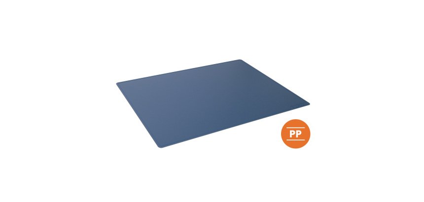 Sottomano - in PP opaco - 53 x 40 cm - blu - Durable