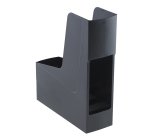 Portariviste Green2desk - in PS riciclato - 30 x 25,8 cm - dorso 9 cm - nero - Fellowes