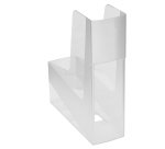 Portariviste Green2desk - in PS riciclato - 30 x 25,8 cm - dorso 9 cm - trasparente - Fellowes