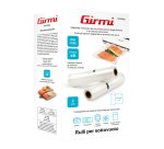 Rullo per sottovuoto - 22 x 500 cm - PE - trasparente - Girmi - conf. 2 pezzi