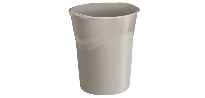 Cestino gettacarte Terra nova - altezza 33,4 cm - diametro 30,5 cm - 14 L - sabbia - CEP
