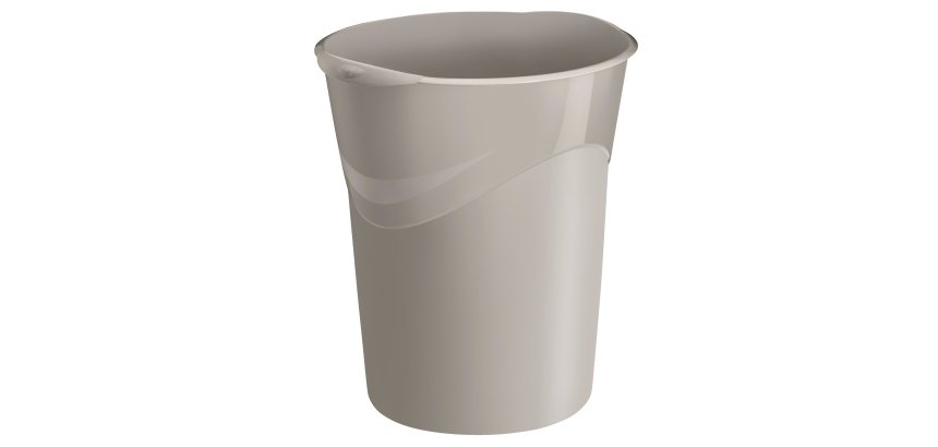 Cestino gettacarte Terra nova - altezza 33,4 cm - diametro 30,5 cm - 14 L - sabbia - CEP