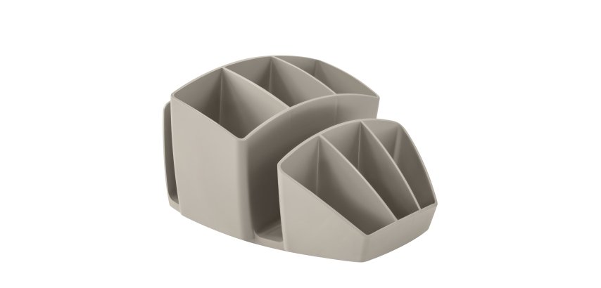 Desktop organizer Terra nova - sabbia - 118 x 89 x H98mm - CEP