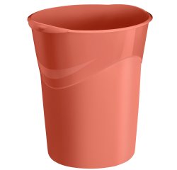 Cestino gettacarte Terra nova - altezza 33,4cm - diametro 30,5 cm - 14 L - terracotta - CEP