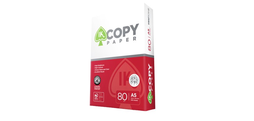 Carta IK Copy - A5 - 148 x 210mm - 80 gr - bianco - conf. 500 fogli