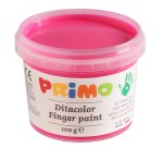 Ditacolor colori a dita - 100ml  - c/pennello - valigetta 6 colori fluo - Primo