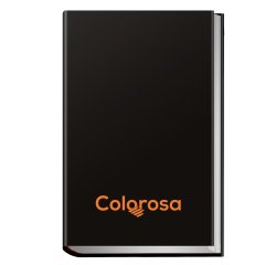 Diario - 12 mesi - copertina rigida antigraffio - nero - Colorosa