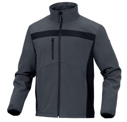 Giacca Softshell Lulea2 - taglia L - grigio/nero - Deltaplus