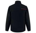 Giacca Softshell 2 in 1 Soccia - taglia XL - nero/rosso - Deltaplus