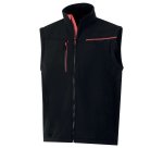 Giacca Softshell 2 in 1 Soccia - taglia XL - nero/rosso - Deltaplus