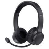 Trust Ayda Headset Wired & Wireless Head-band Calls/Music USB Type-C Bluetooth Black