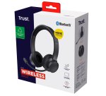 Trust Ayda Headset Wired & Wireless Head-band Calls/Music USB Type-C Bluetooth Black