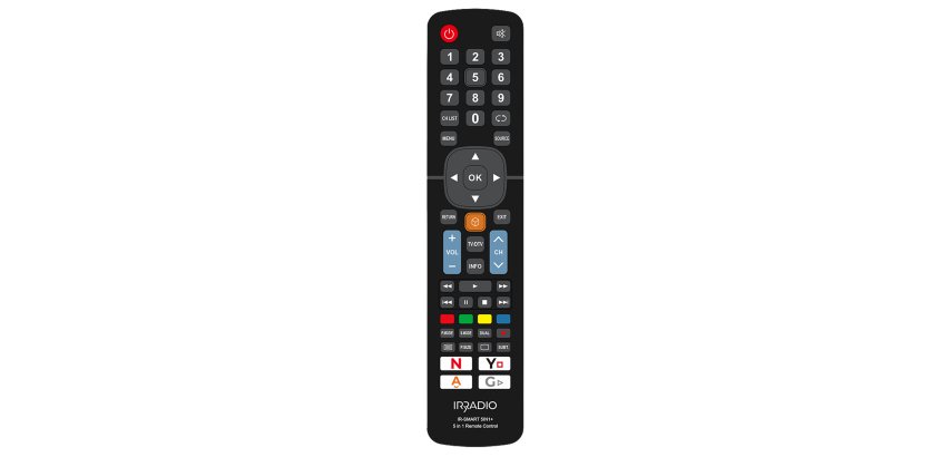 Telecomando universale 5 in 1 Superior - Irradio