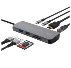Adattatore multiporta - 8 -in-1 - Dalyx - Trust