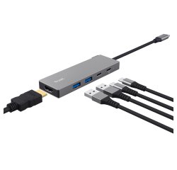 Adattatore multiporta - 5-in-1 - Dalyx - Trust
