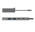 Trust 26062 interface hub USB Type-C Grey