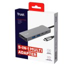 Trust 26062 interface hub USB Type-C Grey