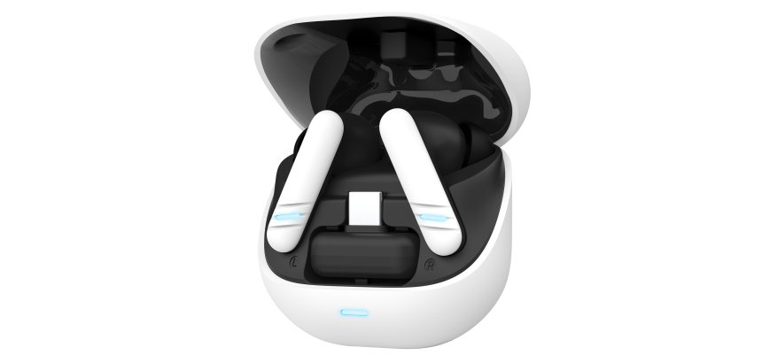 Auricolari - wireless - ENC doppio collegamento USB C e BT - Oxxie
