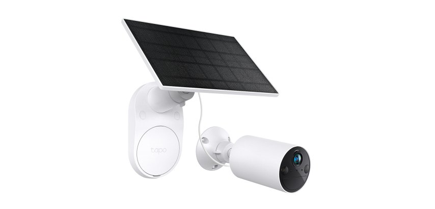 Telecamera Tapo TC82K - Wi-Fi 2K - con pannello ad energia solare - Tp-Link