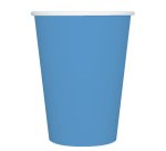 Bicchieri biodegradabili Ecocolor - 250cc - turchese - Big Party - conf. 25 pezzi