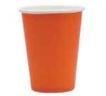 Bicchieri biodegradabili Ecocolor - 250cc - arancione - Big Party - conf. 25 pezzi