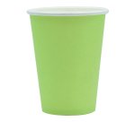 Bicchieri biodegradabili Ecocolor - 250cc - verde mela - Big Party - conf. 25 pezzi