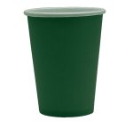Bicchieri biodegradabili Ecocolor - 250cc - verde bosco - Big Party - conf. 25 pezzi