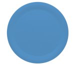Piatti piani Ecocolor - Ø24cm - biodegradabile - turchese - Big Party - conf. 25 pezzi