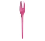 Forchette in CPLA - 16 cm - fucsia - Big Party - conf. 20 pezzi
