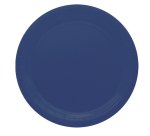 Piatti piani Ecocolor - Ø24cm - biodegradabile - blu notte - Big Party - conf. 25 pezzi