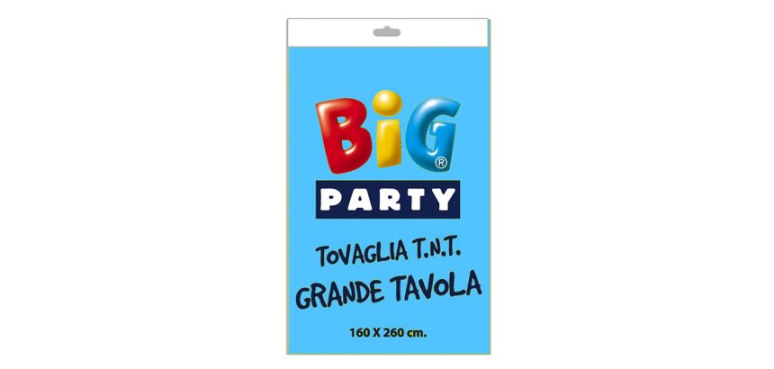 Tovaglia TNT - 160 x 260 cm - turchese - Big Party -