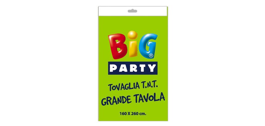 Tovaglia TNT - 160 x 260 cm - verde mela - Big Party