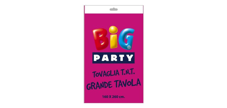 Tovaglia TNT - 160 x 260 cm - fucsia - Big Party