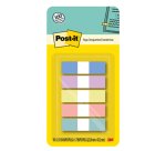 Segnapagina Post-it -  670-SSR-5 - in carta riciclata - 15 x 50 mm - 5 colori pastello - Post-it - conf. 350 pezzi