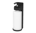 Dispenser Nenya - con supporto murale - 6,5 x 7,1 x 18,2 cm - 300 ml - ABS - nero - Medial International