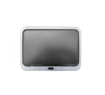 Gettacarte pieghevole Houdini - con coperchio - 35,5 x 26 x 71,5 cm - 40 L - acciaio inox - Medial