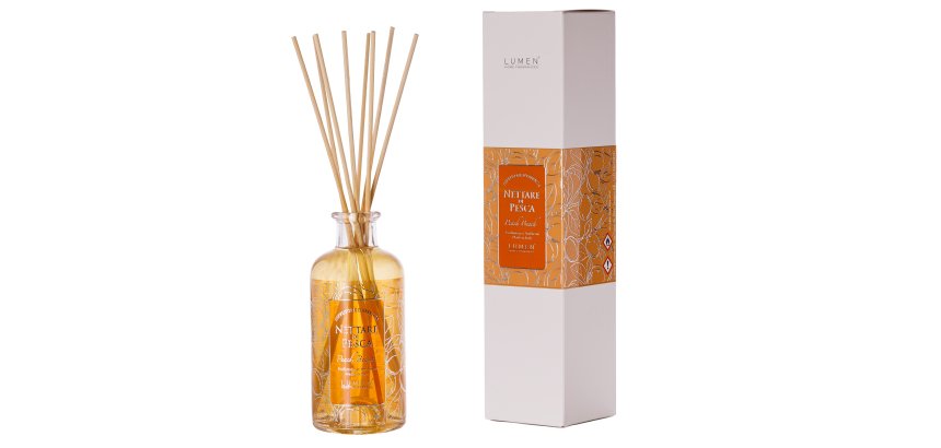 Diffusore d'essenza - a bastoncino - nettare di pesca/peach beach - 200ml - Methodo