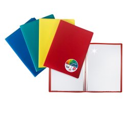 Portalistini Garda - 22x30cm - 30 buste - 4 colori assortiti - Plastibor